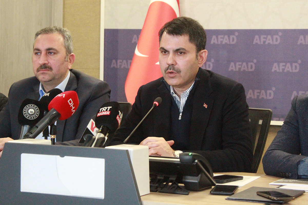 Bakan Kurum: 'Bu deprem nüfus itibarıyla 13,5 milyon vatandaşımızı etkiledi'